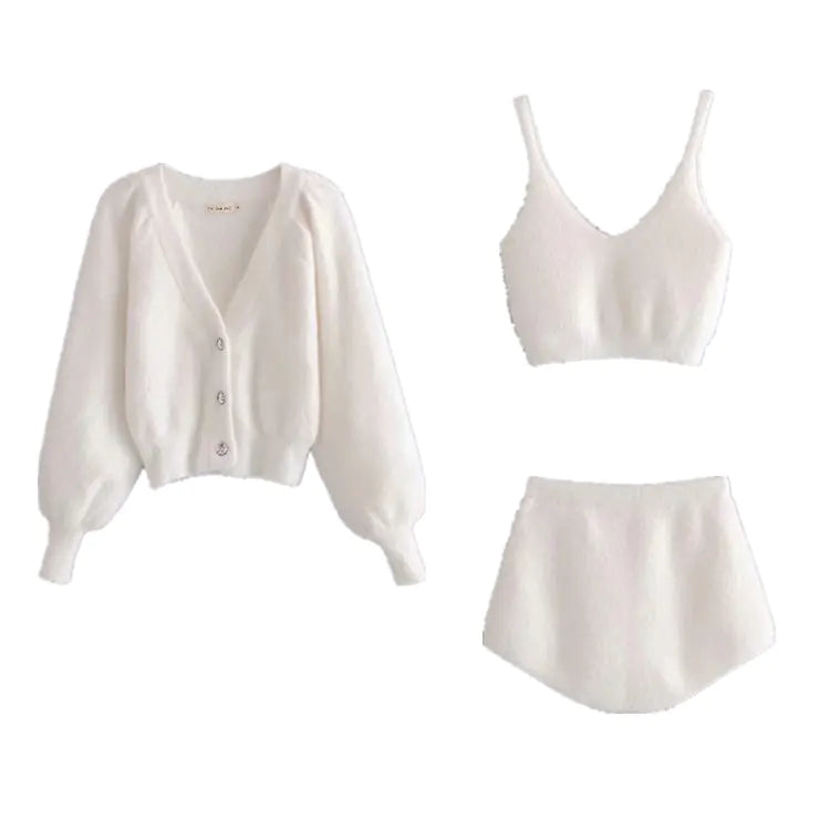 Cardigan & Shorts