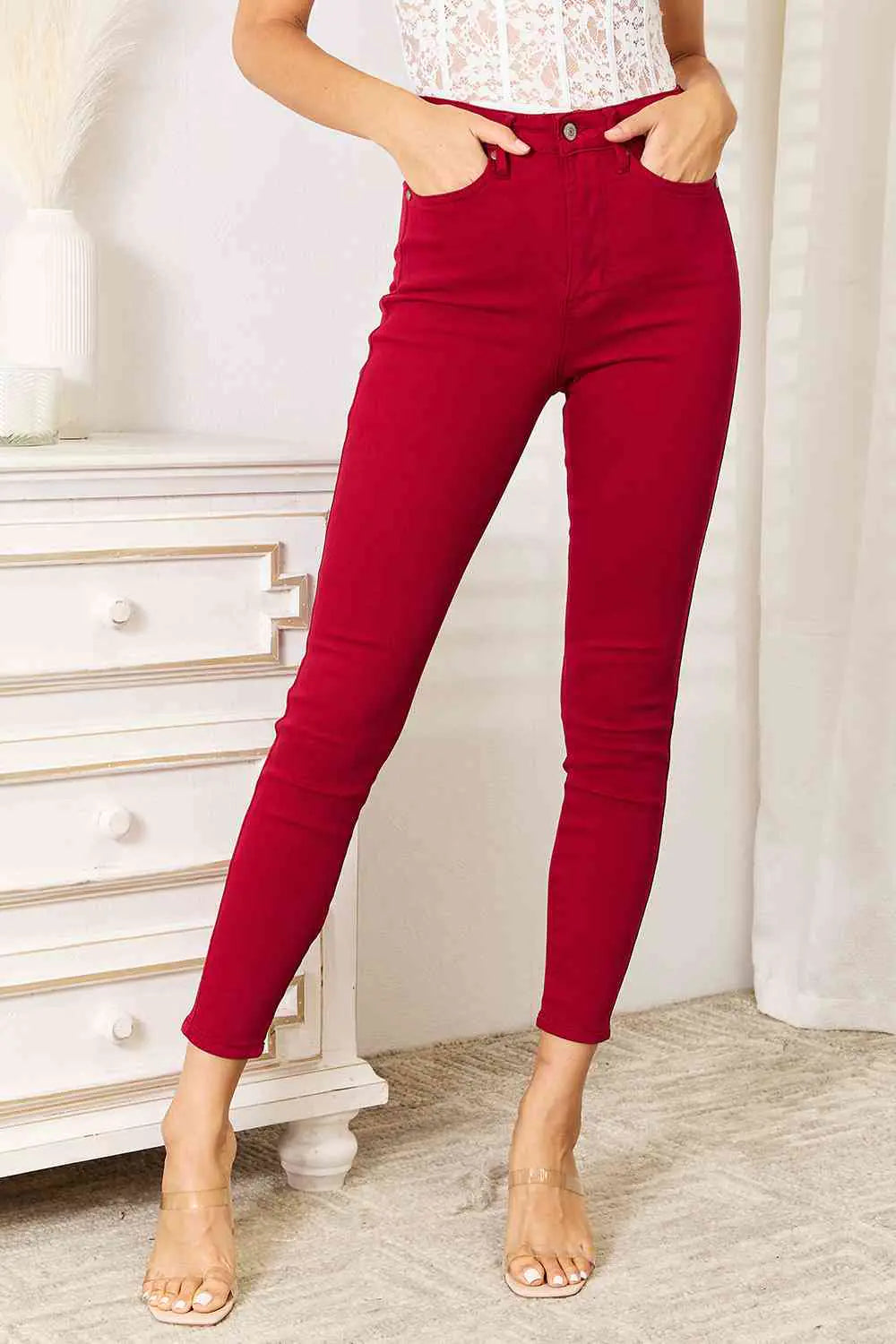 High Waist Skinny Jeans