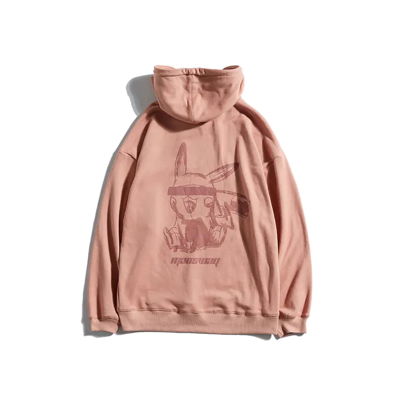 Pikachu Print Hoodie