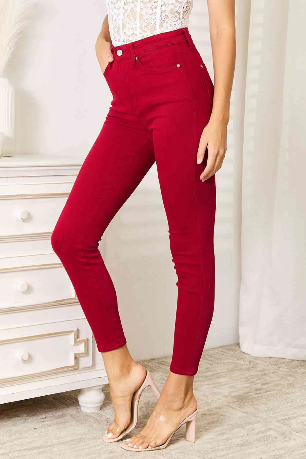 High Waist Skinny Jeans