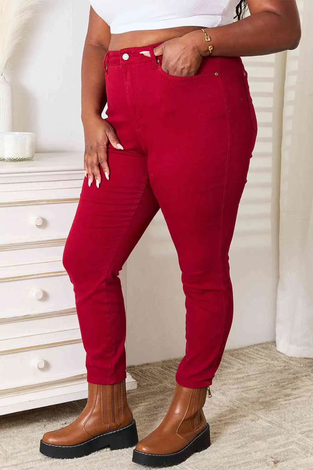 High Waist Skinny Jeans