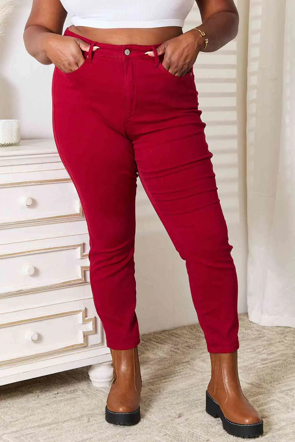 High Waist Skinny Jeans
