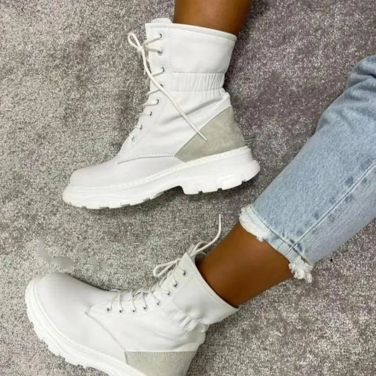 Viscose Martin Boots