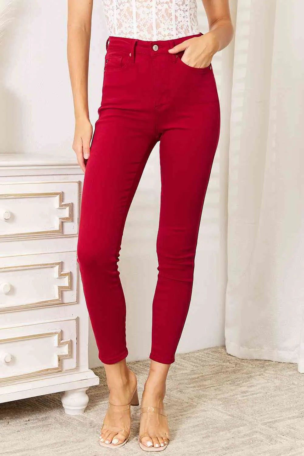 High Waist Skinny Jeans
