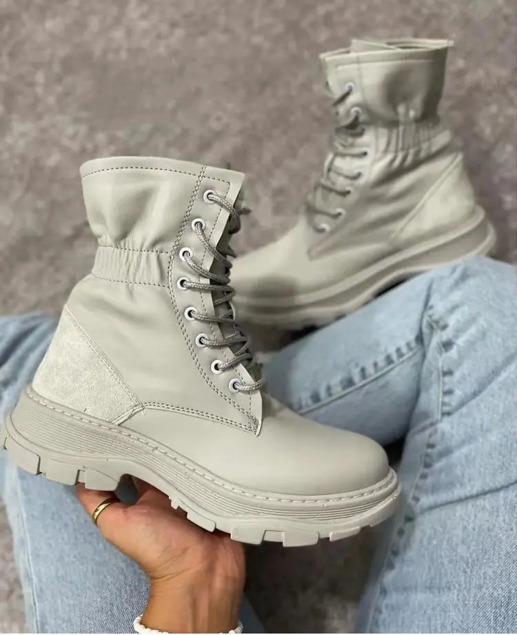 Viscose Martin Boots