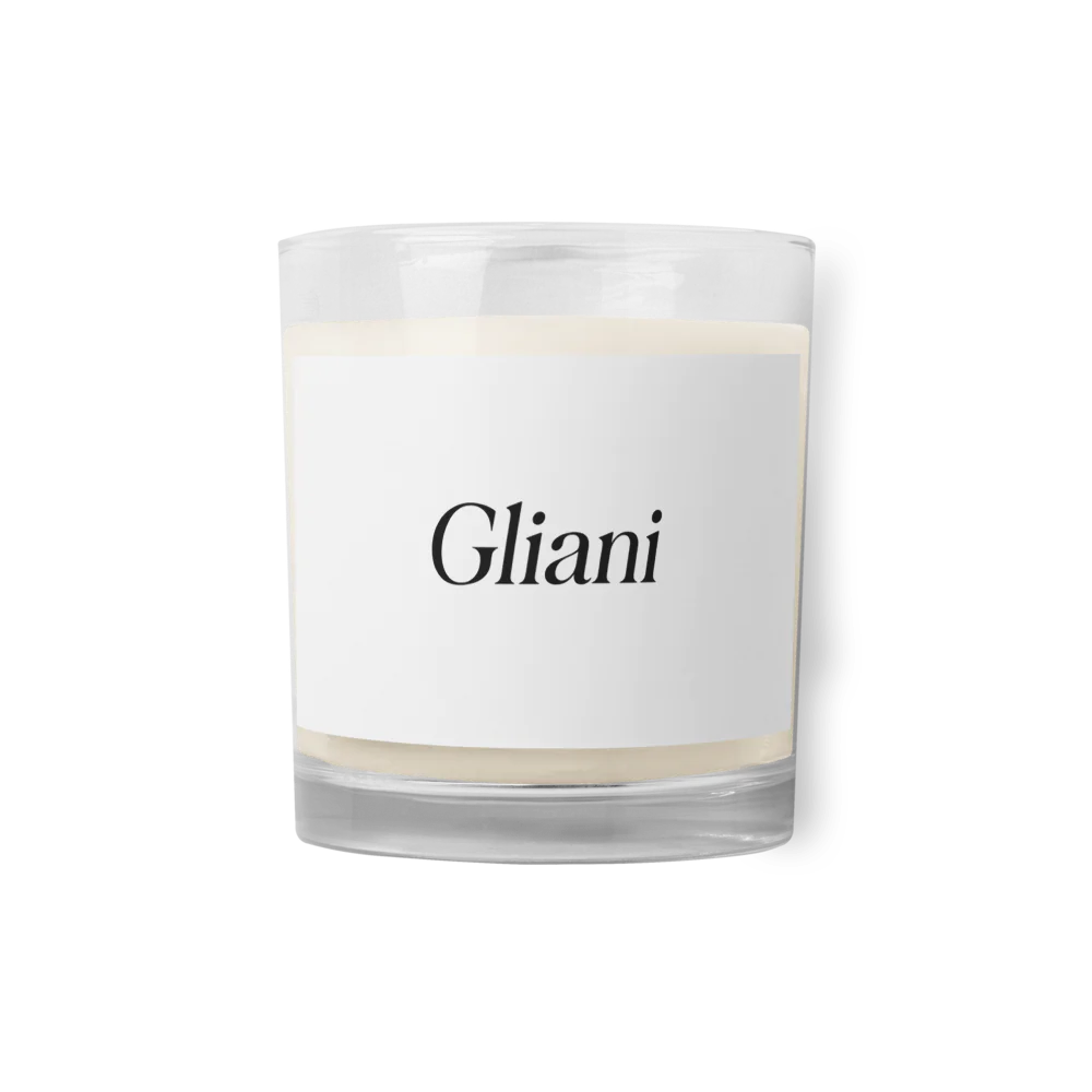 Glass Jar Soy Wax Candle