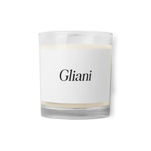 Glass Jar Soy Wax Candle