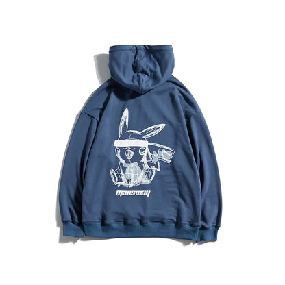 Pikachu Print Hoodie