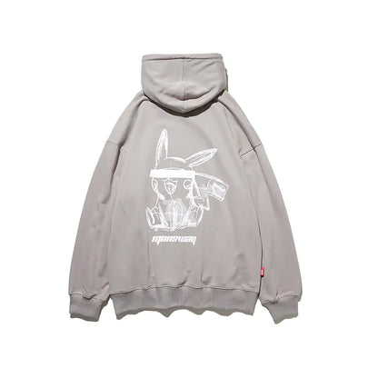 Pikachu Print Hoodie